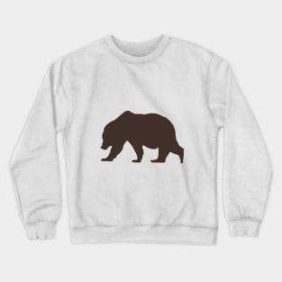 Bear Silhouette Crewneck Sweatshirt